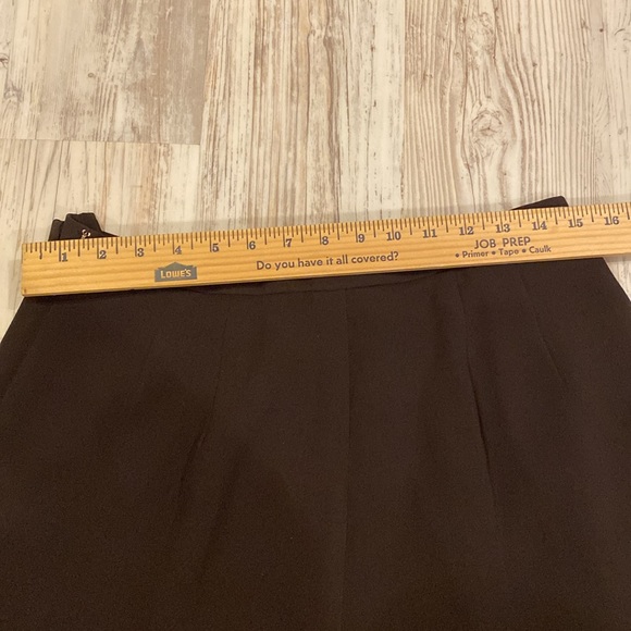 ๐ฏ Silk Brown Worth career pants high waist wide leg - Picture 4 of 8